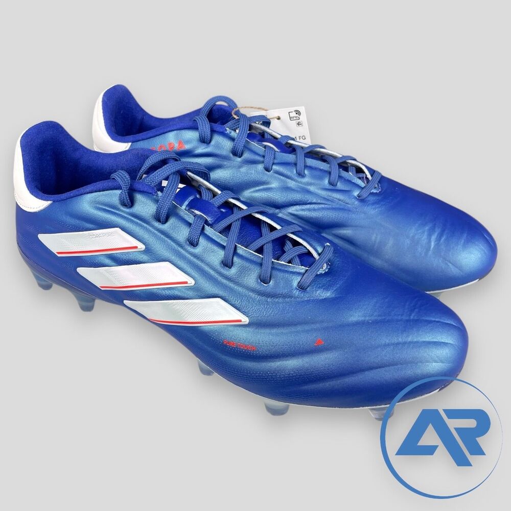Adidas Copa Pure 2.1 FG Blue Soccer Cleats Men's Size 8 IE4894 Marinerush Pack
